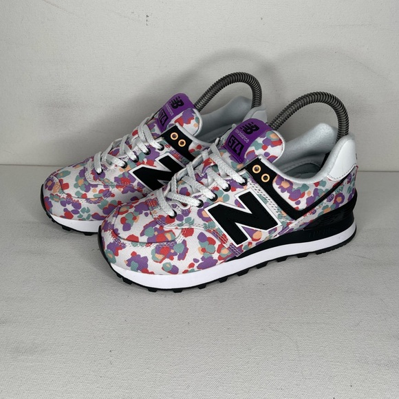 New Balance 574 Floral Camo - Picture 3 of 8